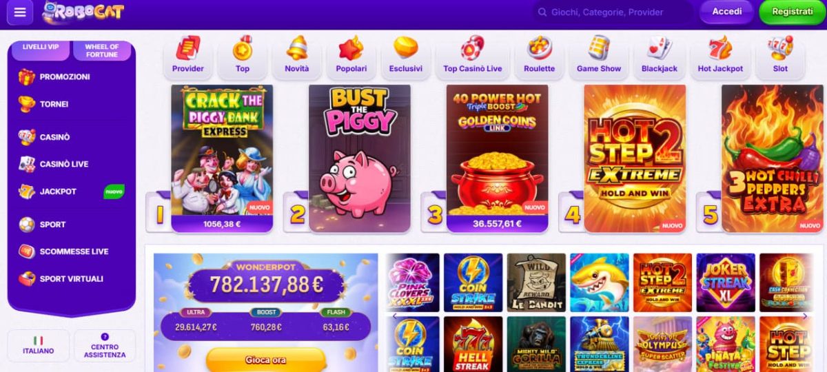 RoboCat Casino image 1