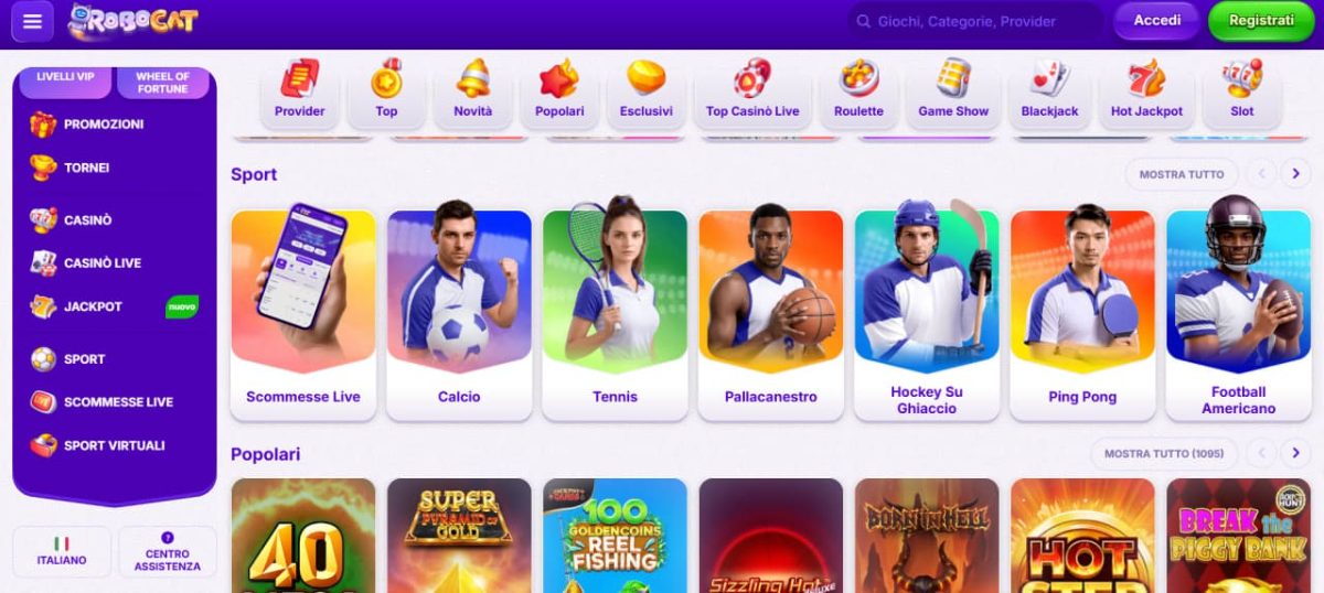 RoboCat Casino image 2
